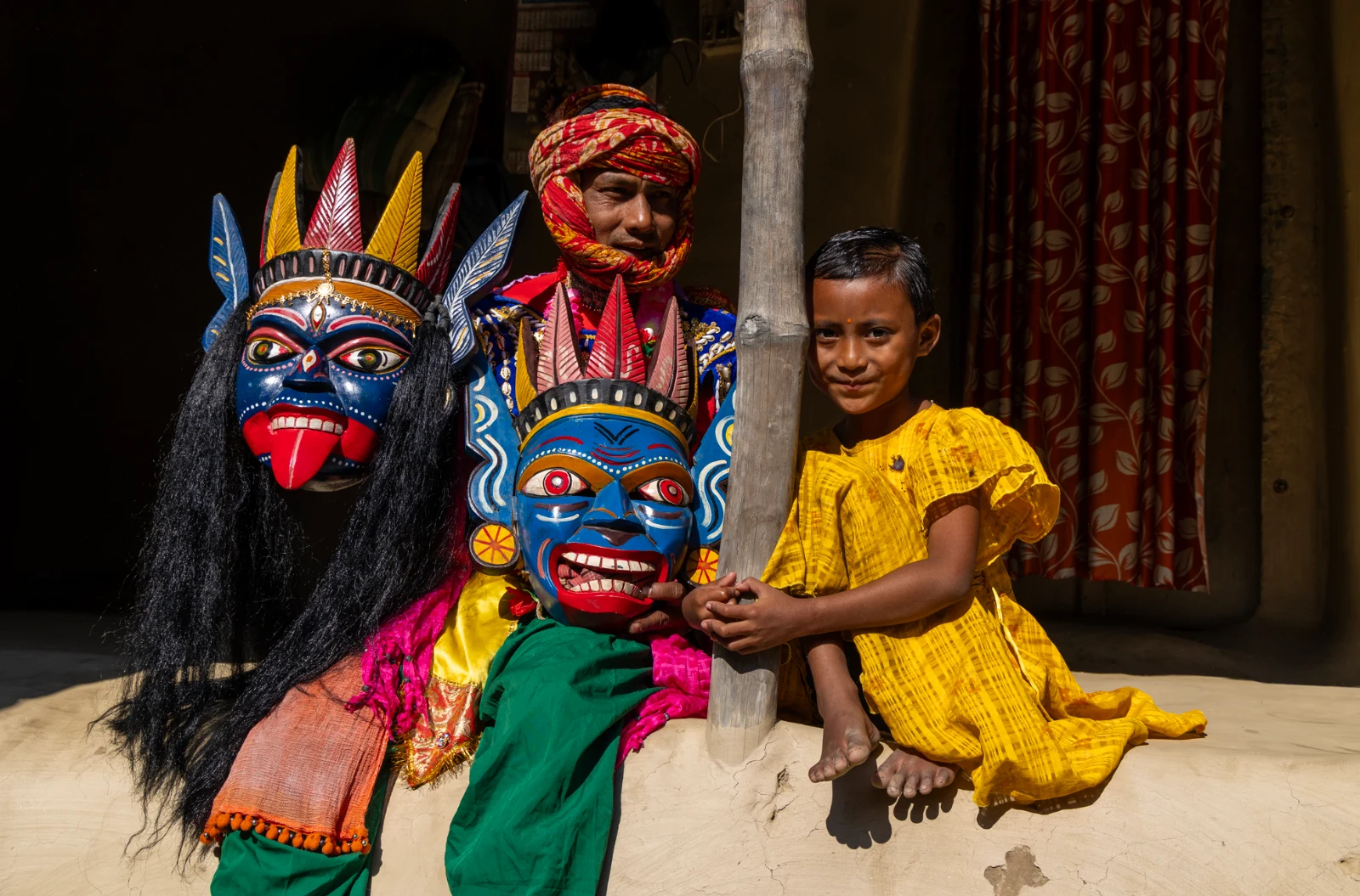 The masks of Gomira