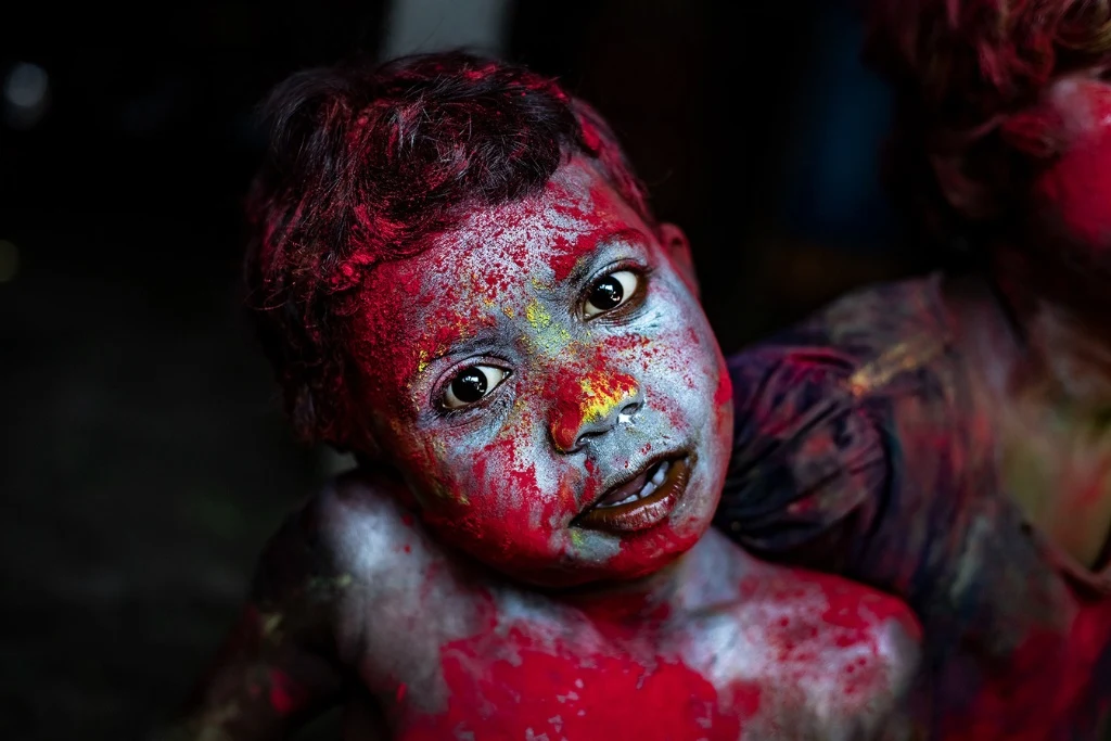 When kids live-up the hues of Holi