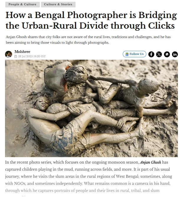 How a Bengal Photographer is Bridging the Urban-Rural Divide through Clicks